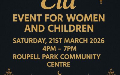 Eid celebration for women and children in the heart of our community.